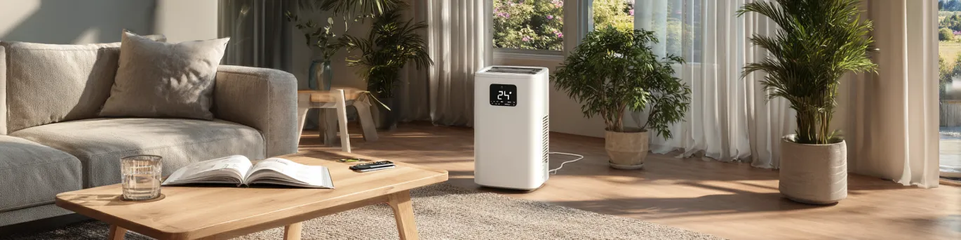 Climatiseur portable économe avec réglages optimaux pour réduire la consommation énergétique
