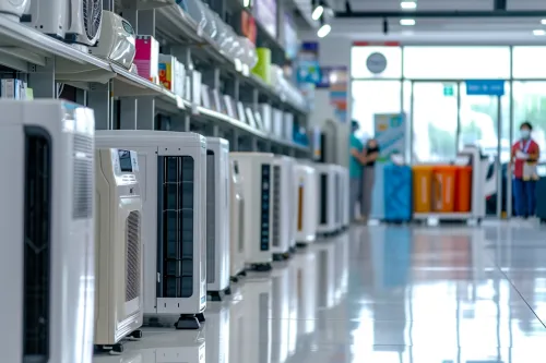 Tableau comparatif détaillant les différentes puissances des climatiseurs portables disponibles sur le marché actuel