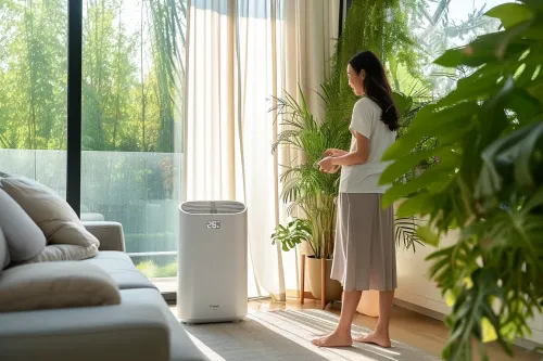 Climatiseur portable économique réduisant la consommation énergétique et les coûts de facture d'électricité