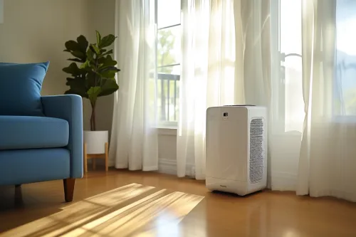 Climatiseur portable économique compact offrant un excellent rapport qualité-prix pour rafraîchir votre intérieur
